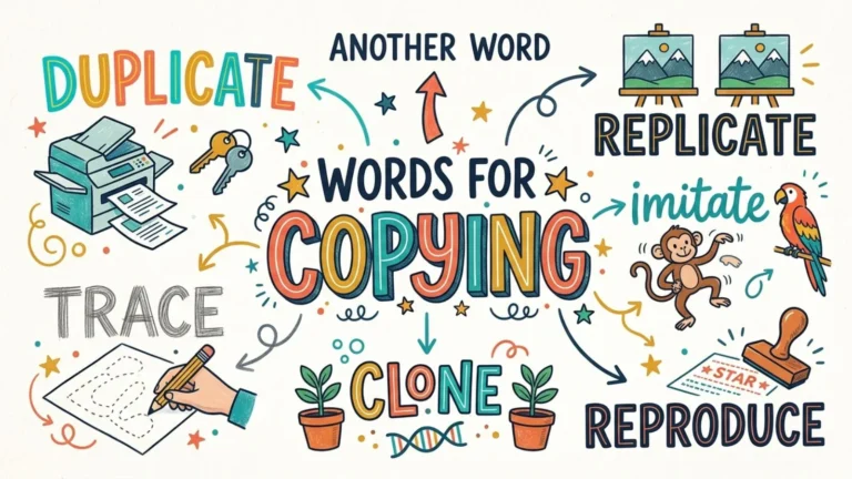 Another Word for Copying